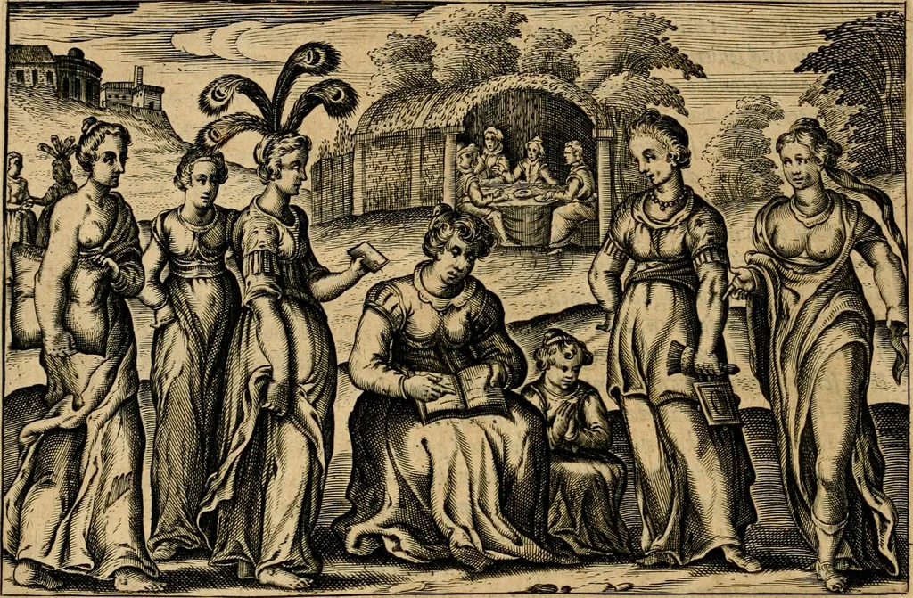 An illustration from Emblemata : emblemes chrestienes et morales : sinne-beelden, streckende tot christelicke bedenckinghe ende leere der zedicheyt, 1625, leaf 321