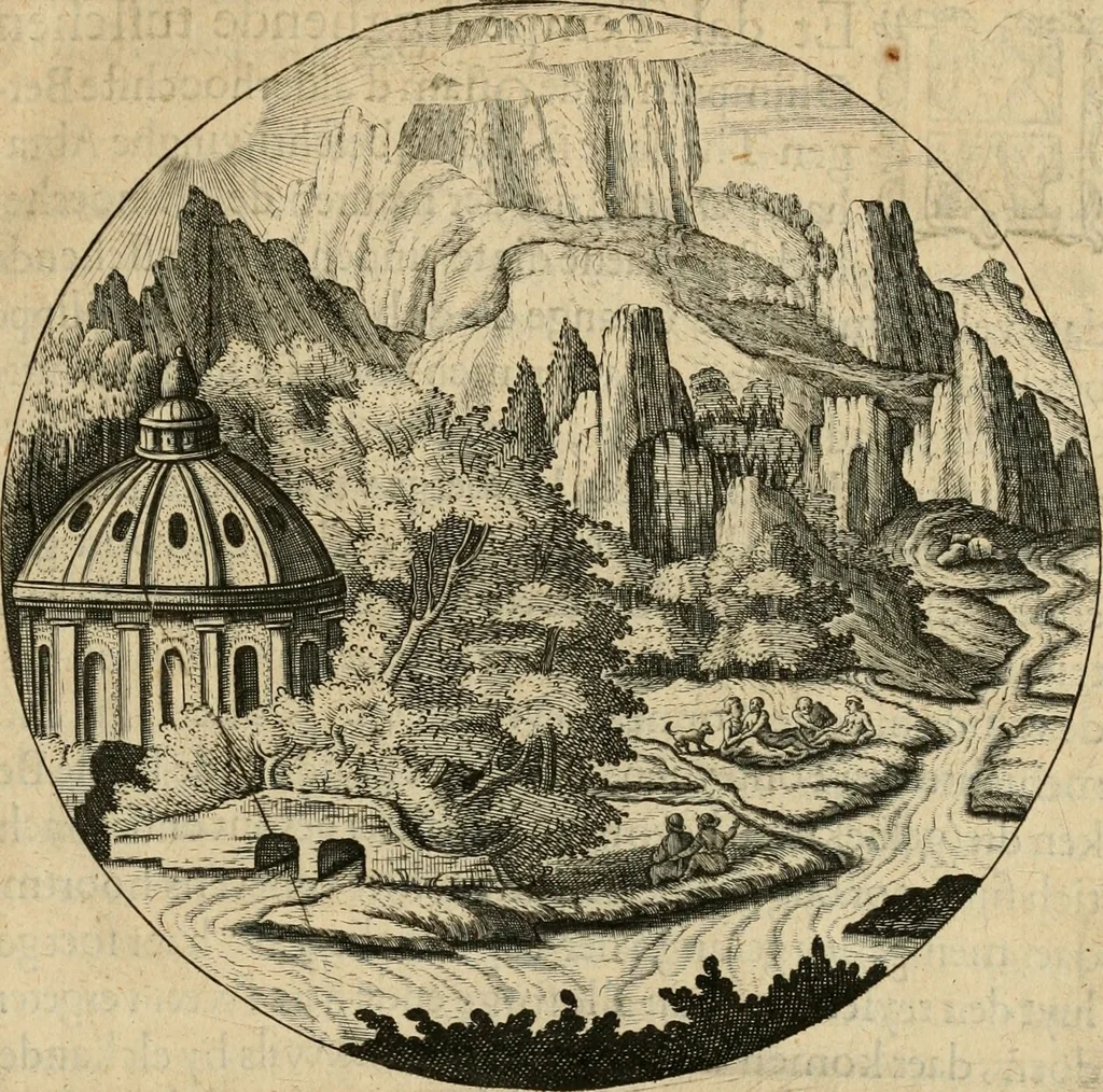 An illustration from Emblemata : emblemes chrestienes et morales : sinne-beelden, streckende tot christelicke bedenckinghe ende leere der zedicheyt, 1625, leaf 36