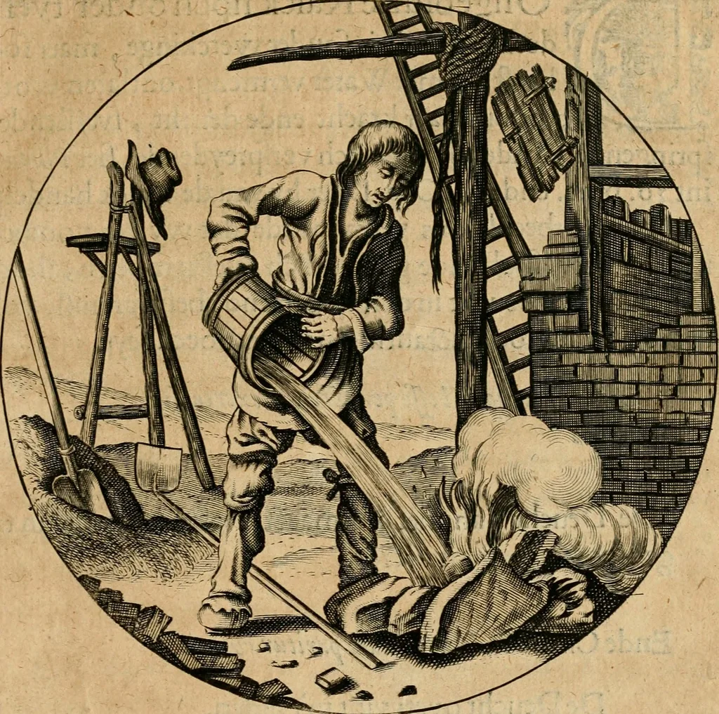 An illustration from Emblemata : emblemes chrestienes et morales : sinne-beelden, streckende tot christelicke bedenckinghe ende leere der zedicheyt, 1625, leaf 68