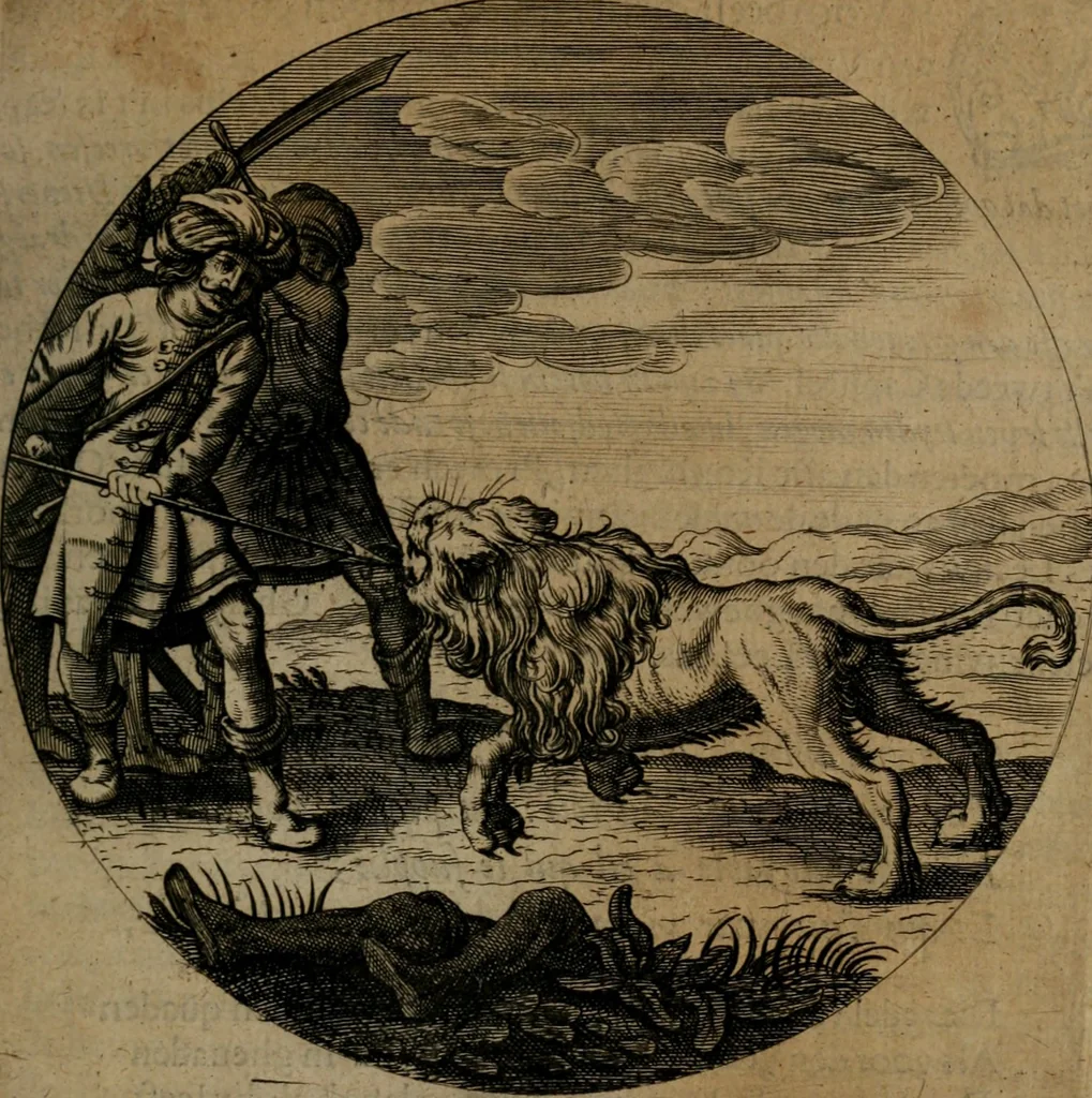 An illustration from Emblemata, Emblemes chrestienes, et morales. Sinne-beelden streckende tot Christelicke bedenckinghe ende leere der zedicheyt, 1625, leaf 176