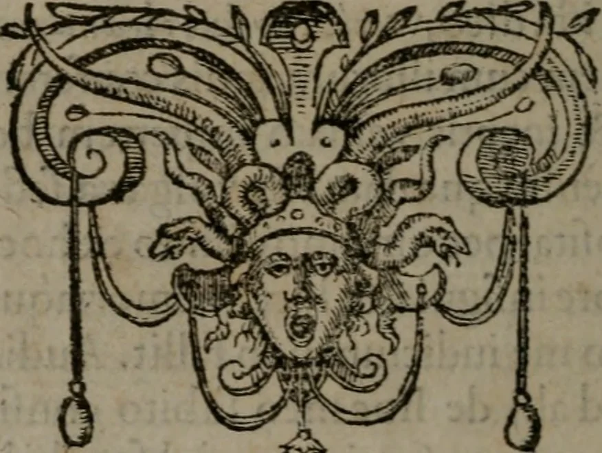 An illustration from Emblemata : et aliquot nummi antiqui operis, 1566, leaf 11