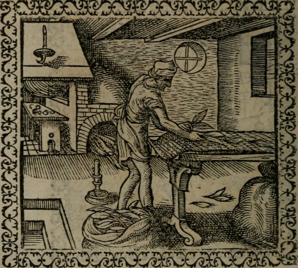 An illustration from Emblemata : et aliquot nummi antiqui operis, 1566, leaf 165