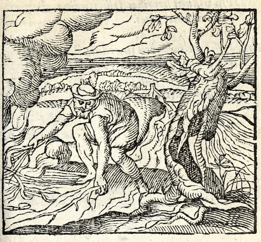 An illustration from Emblemata, et aliqvot nvmmi antiqvi operis, Ioan. Sambvci Tirnaviensis Pannonii, 1584, leaf 147
