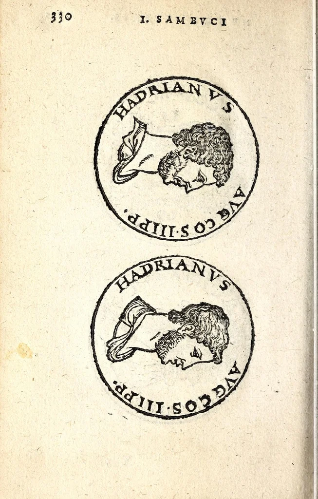 An illustration from Emblemata, et aliqvot nvmmi antiqvi operis, Ioan. Sambvci Tirnaviensis Pannonii, 1584, leaf 334