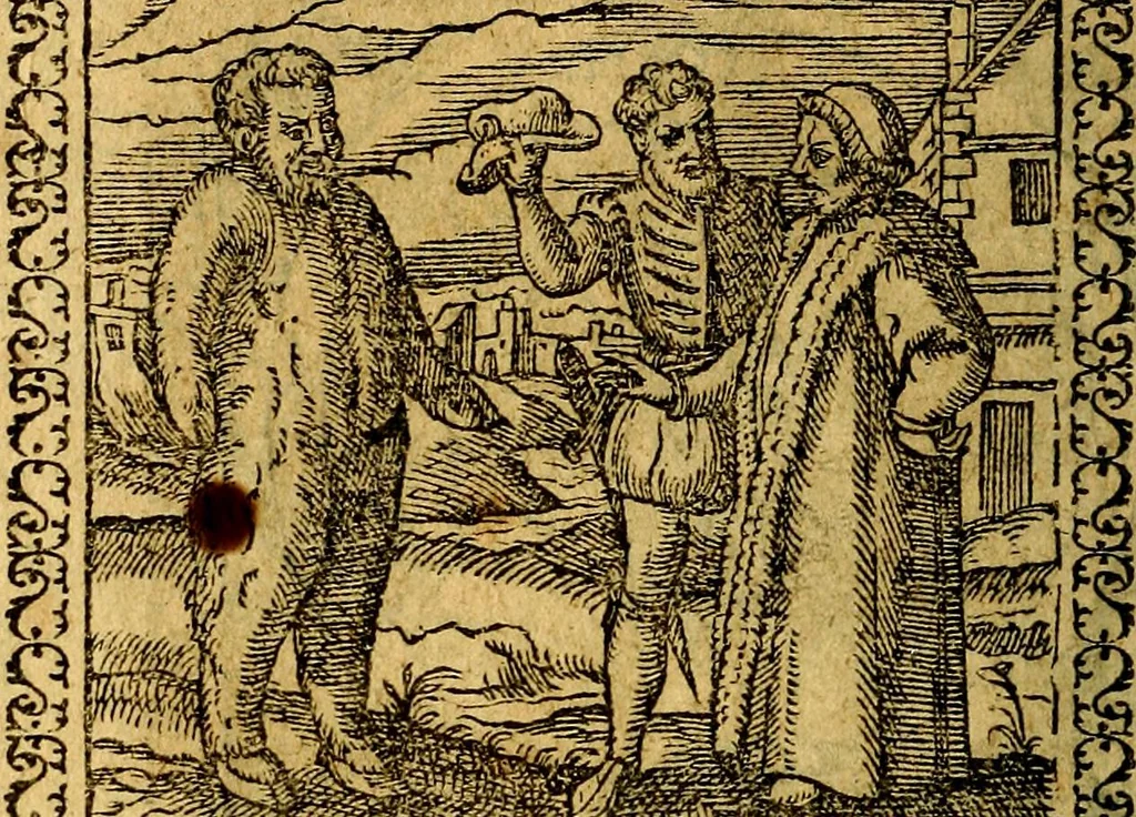 An illustration from Emblemata, et aliqvot nvmmi antiqvi operis, 1566, leaf 105