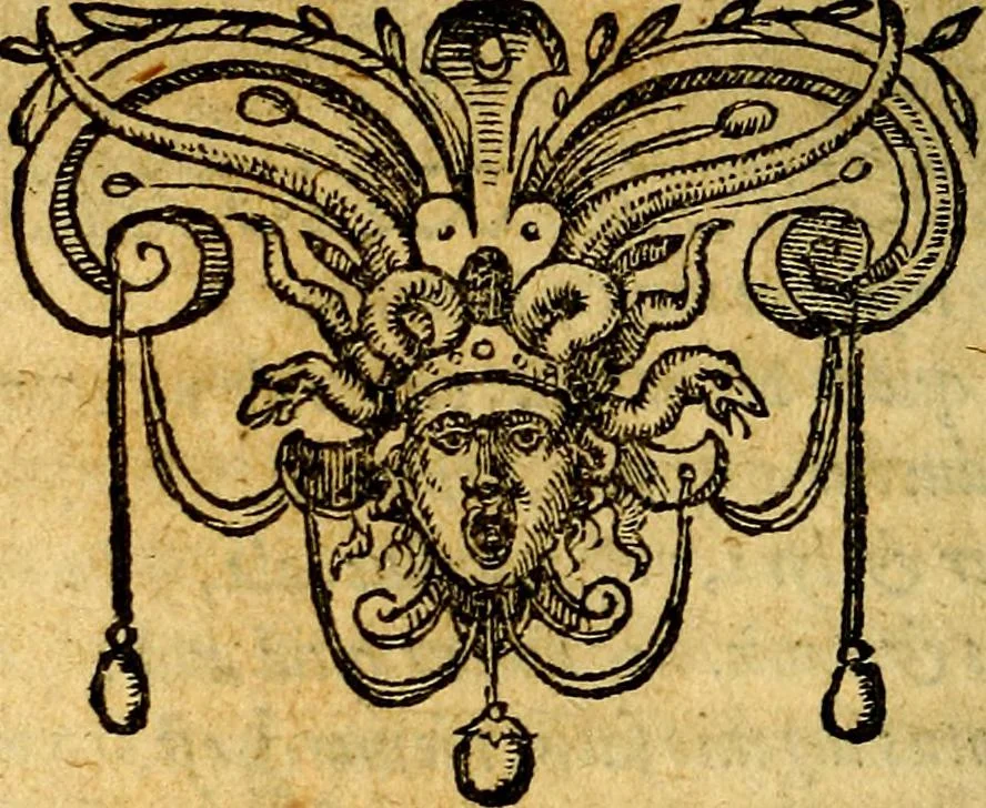 An illustration from Emblemata, et aliqvot nvmmi antiqvi operis, 1566, leaf 115