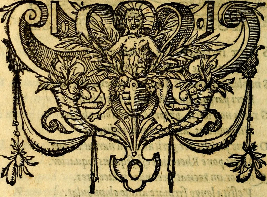 An illustration from Emblemata, et aliqvot nvmmi antiqvi operis, 1566, leaf 125