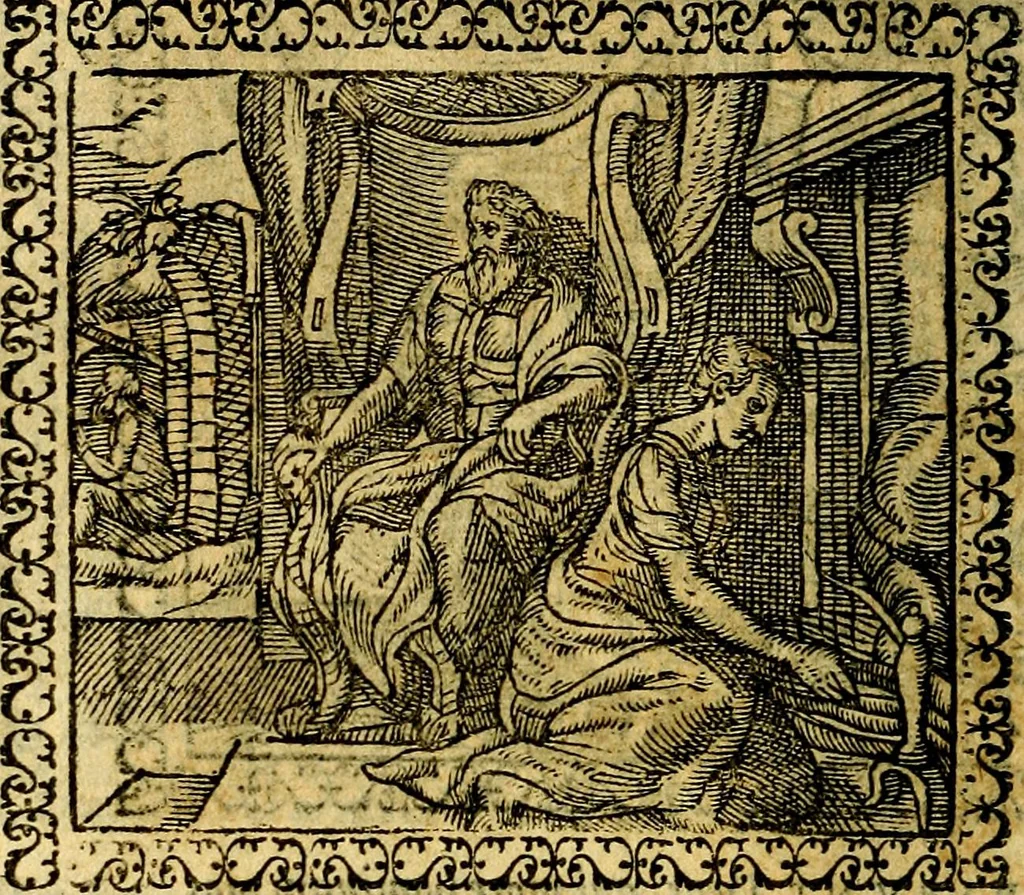 An illustration from Emblemata, et aliqvot nvmmi antiqvi operis, 1566, leaf 159