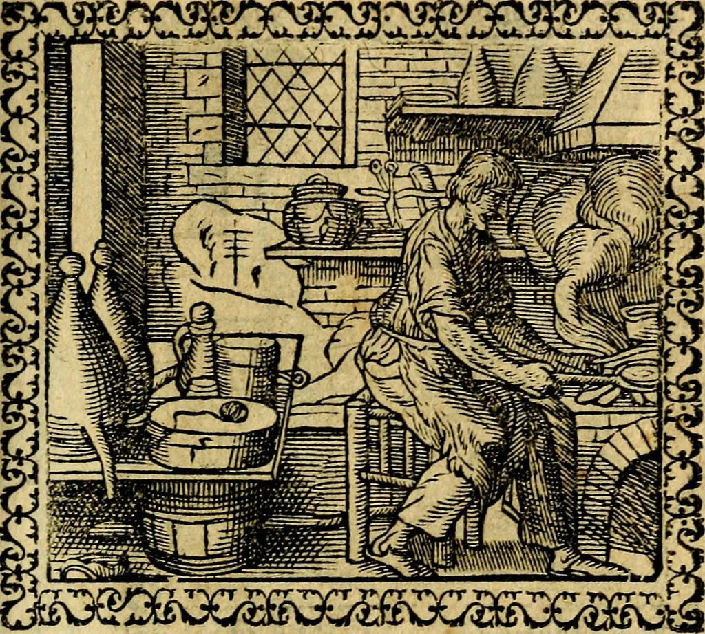 An illustration from Emblemata, et aliqvot nvmmi antiqvi operis, 1566, leaf 162