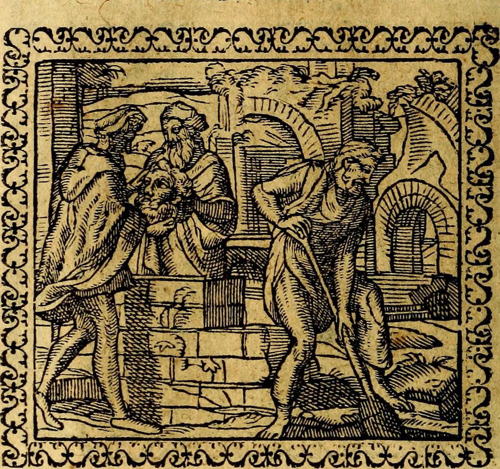 An illustration from Emblemata, et aliqvot nvmmi antiqvi operis, 1566, leaf 167