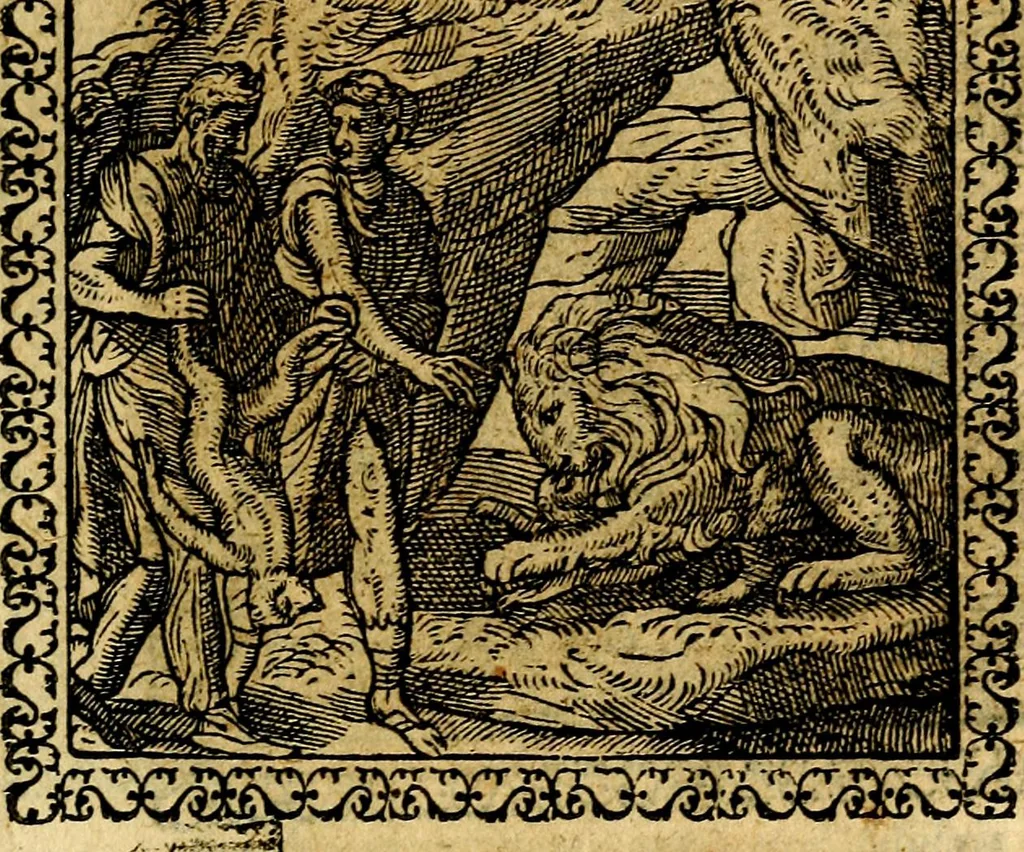 An illustration from Emblemata, et aliqvot nvmmi antiqvi operis, 1566, leaf 168