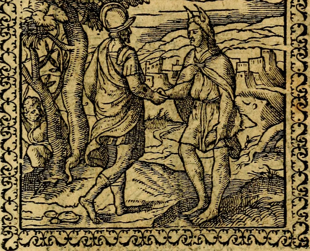 An illustration from Emblemata, et aliqvot nvmmi antiqvi operis, 1566, leaf 174