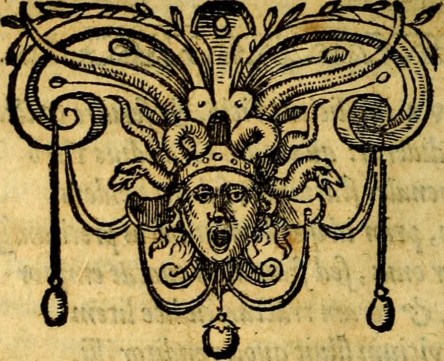 An illustration from Emblemata, et aliqvot nvmmi antiqvi operis, 1566, leaf 195