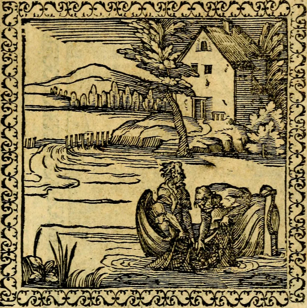 An illustration from Emblemata, et aliqvot nvmmi antiqvi operis, 1566, leaf 202