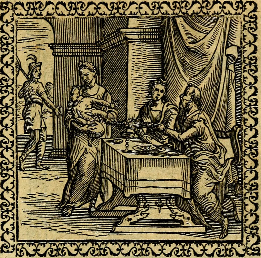 An illustration from Emblemata, et aliqvot nvmmi antiqvi operis, 1566, leaf 208