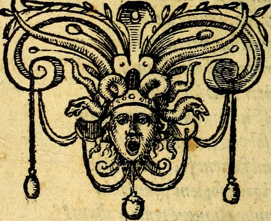 An illustration from Emblemata, et aliqvot nvmmi antiqvi operis, 1566, leaf 21