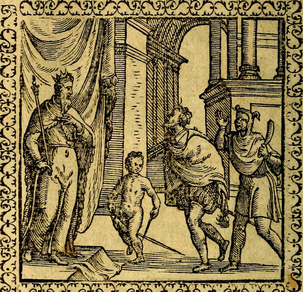 An illustration from Emblemata, et aliqvot nvmmi antiqvi operis, 1566, leaf 229