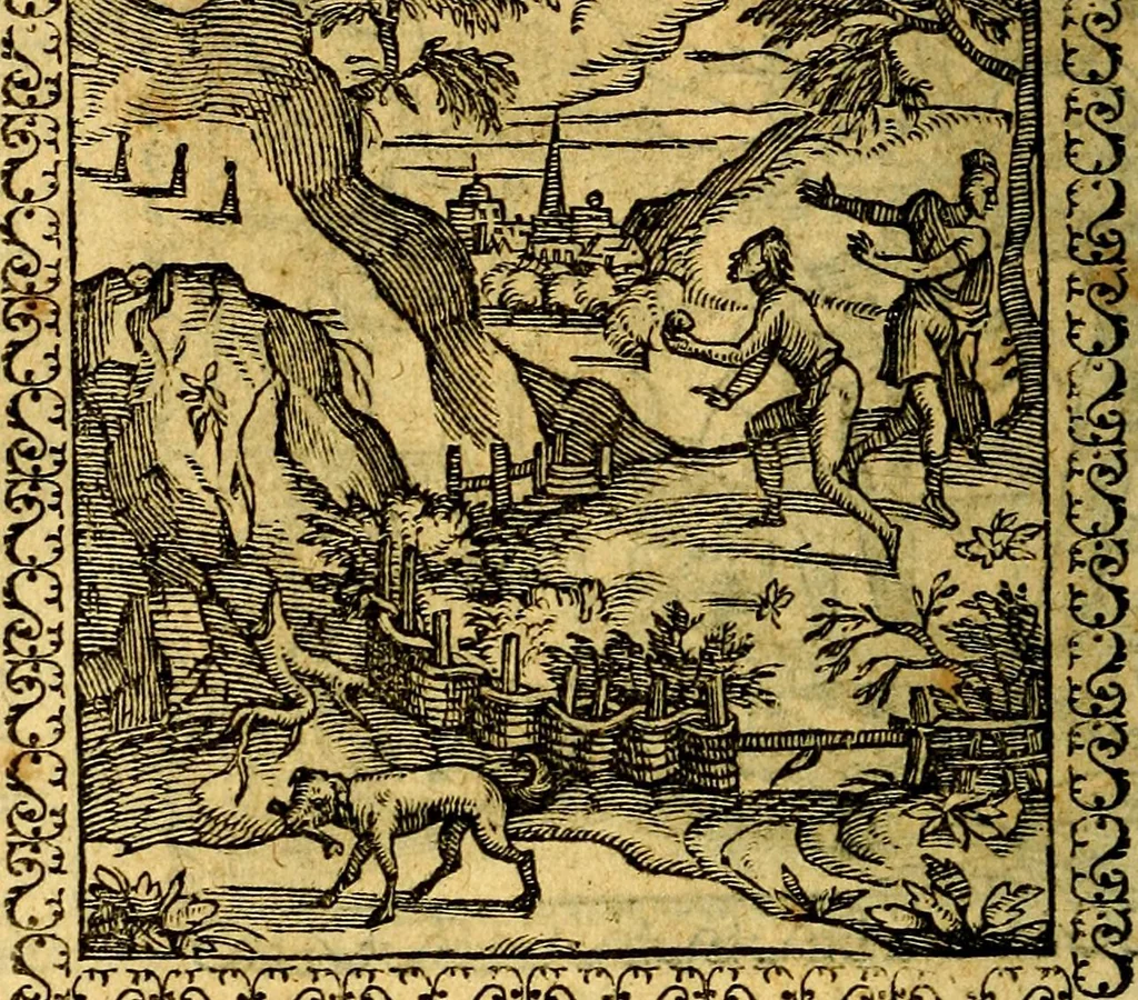 An illustration from Emblemata, et aliqvot nvmmi antiqvi operis, 1566, leaf 231
