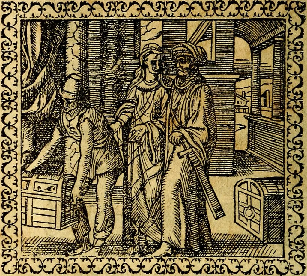 An illustration from Emblemata, et aliqvot nvmmi antiqvi operis, 1566, leaf 25