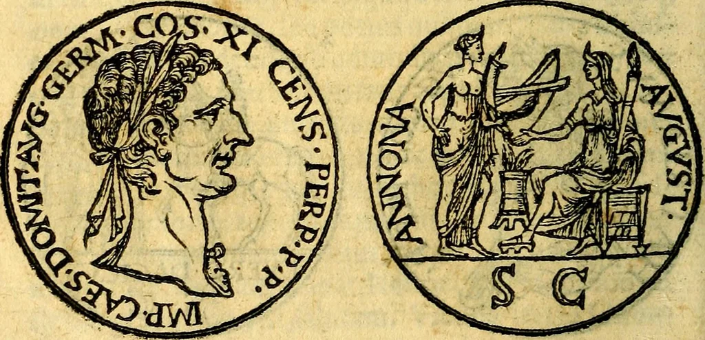 An illustration from Emblemata, et aliqvot nvmmi antiqvi operis, 1566, leaf 261