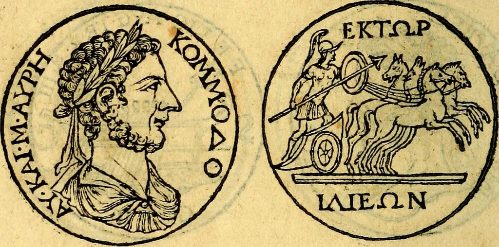 An illustration from Emblemata, et aliqvot nvmmi antiqvi operis, 1566, leaf 265