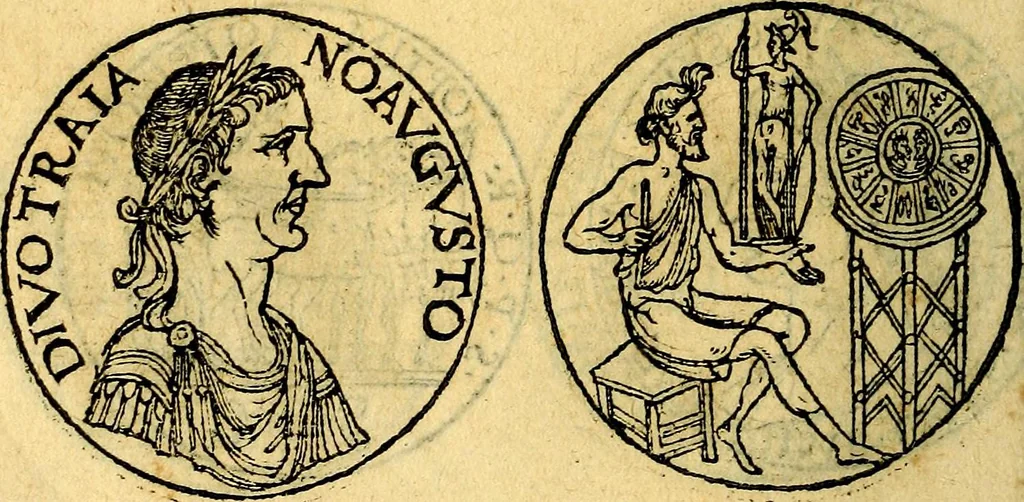 An illustration from Emblemata, et aliqvot nvmmi antiqvi operis, 1566, leaf 265