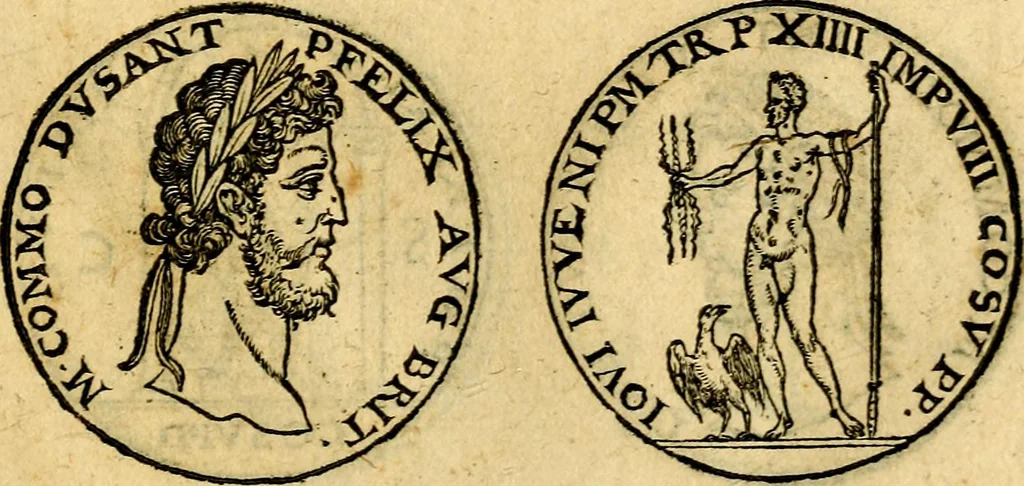 An illustration from Emblemata, et aliqvot nvmmi antiqvi operis, 1566, leaf 268