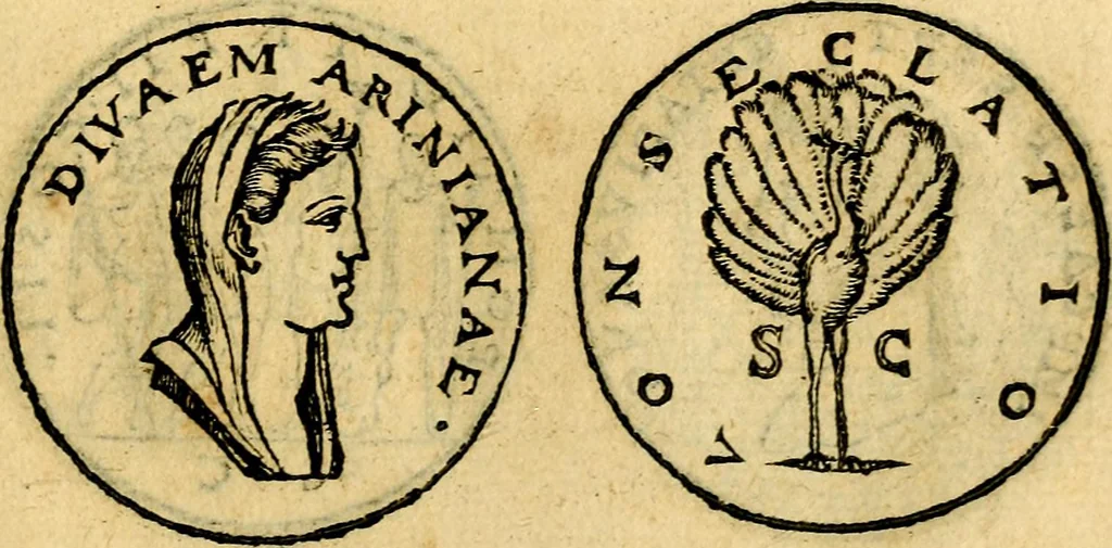 An illustration from Emblemata, et aliqvot nvmmi antiqvi operis, 1566, leaf 270