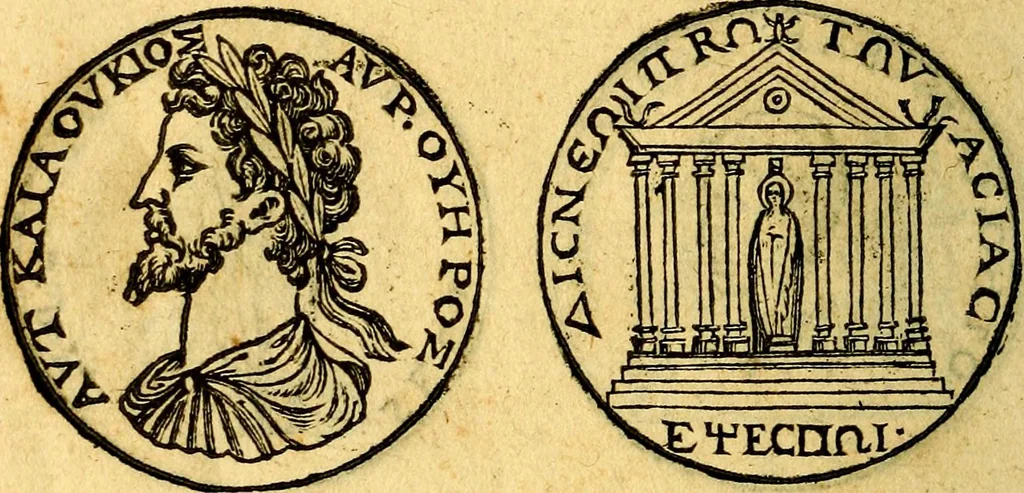 An illustration from Emblemata, et aliqvot nvmmi antiqvi operis, 1566, leaf 271