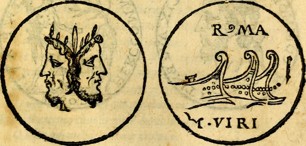 An illustration from Emblemata, et aliqvot nvmmi antiqvi operis, 1566, leaf 274