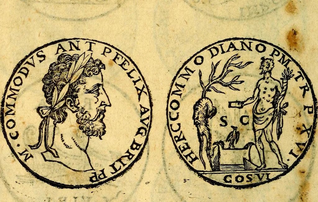 An illustration from Emblemata, et aliqvot nvmmi antiqvi operis, 1566, leaf 275