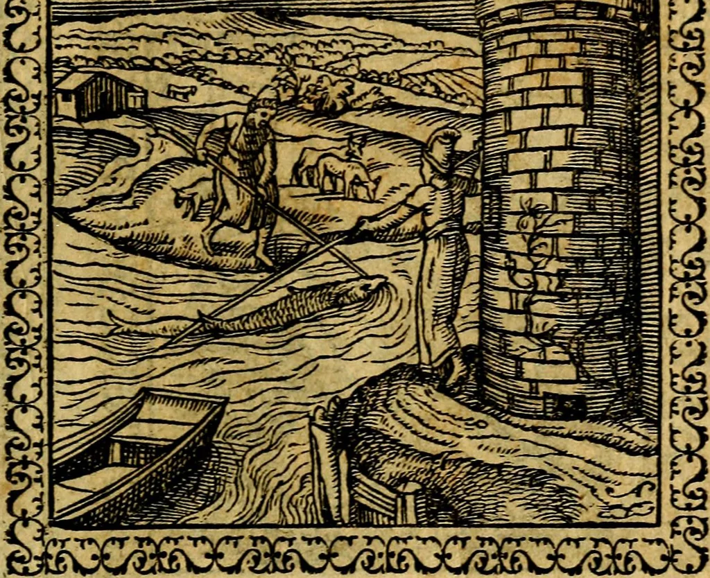 An illustration from Emblemata, et aliqvot nvmmi antiqvi operis, 1566, leaf 60