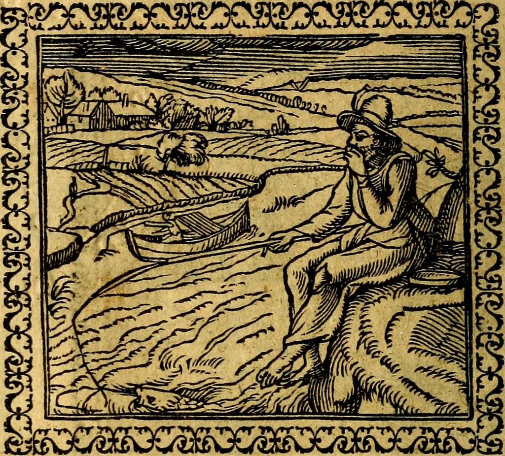 An illustration from Emblemata, et aliqvot nvmmi antiqvi operis, 1566, leaf 63