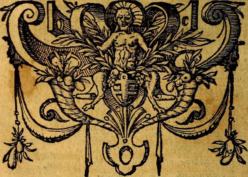 An illustration from Emblemata, et aliqvot nvmmi antiqvi operis, 1566, leaf 79
