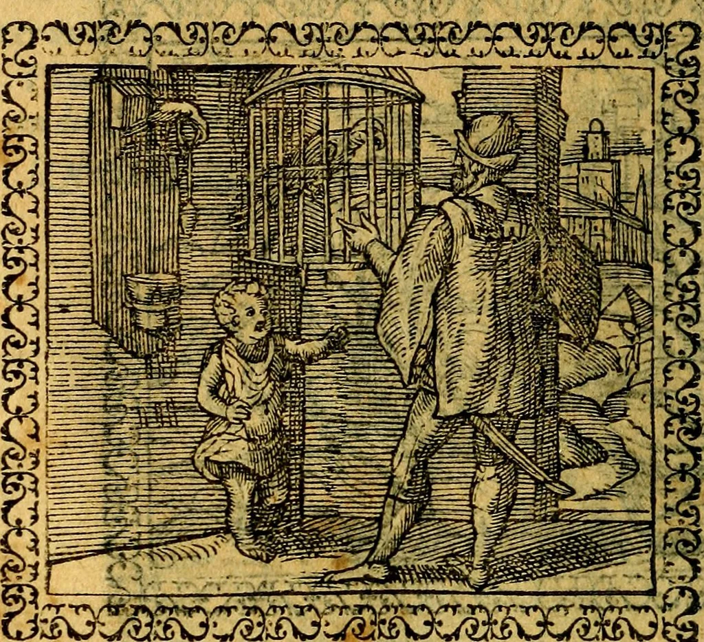An illustration from Emblemata, et aliqvot nvmmi antiqvi operis, 1566, leaf 89