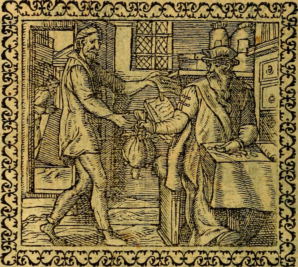 An illustration from Emblemata, et aliqvot nvmmi antiqvi operis, 1566, leaf 93