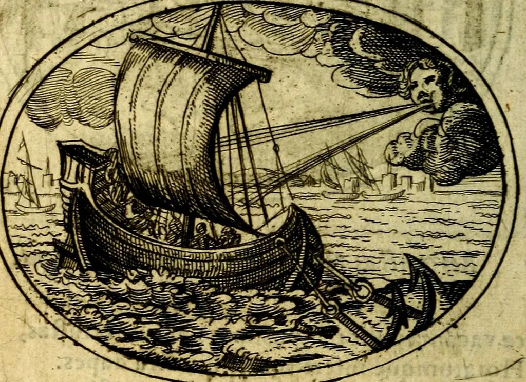 An illustration from Emblemata ethico-politica carmine explicata, 1661, leaf 109