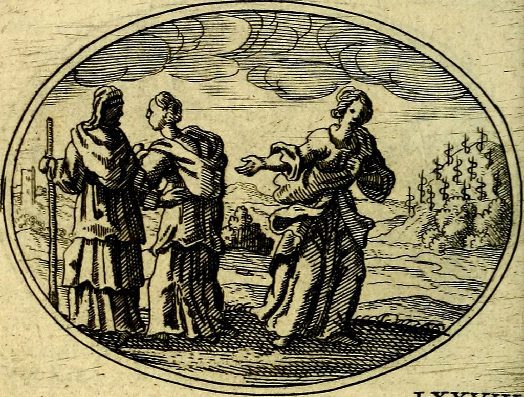 An illustration from Emblemata ethico-politica carmine explicata, 1661, leaf 127