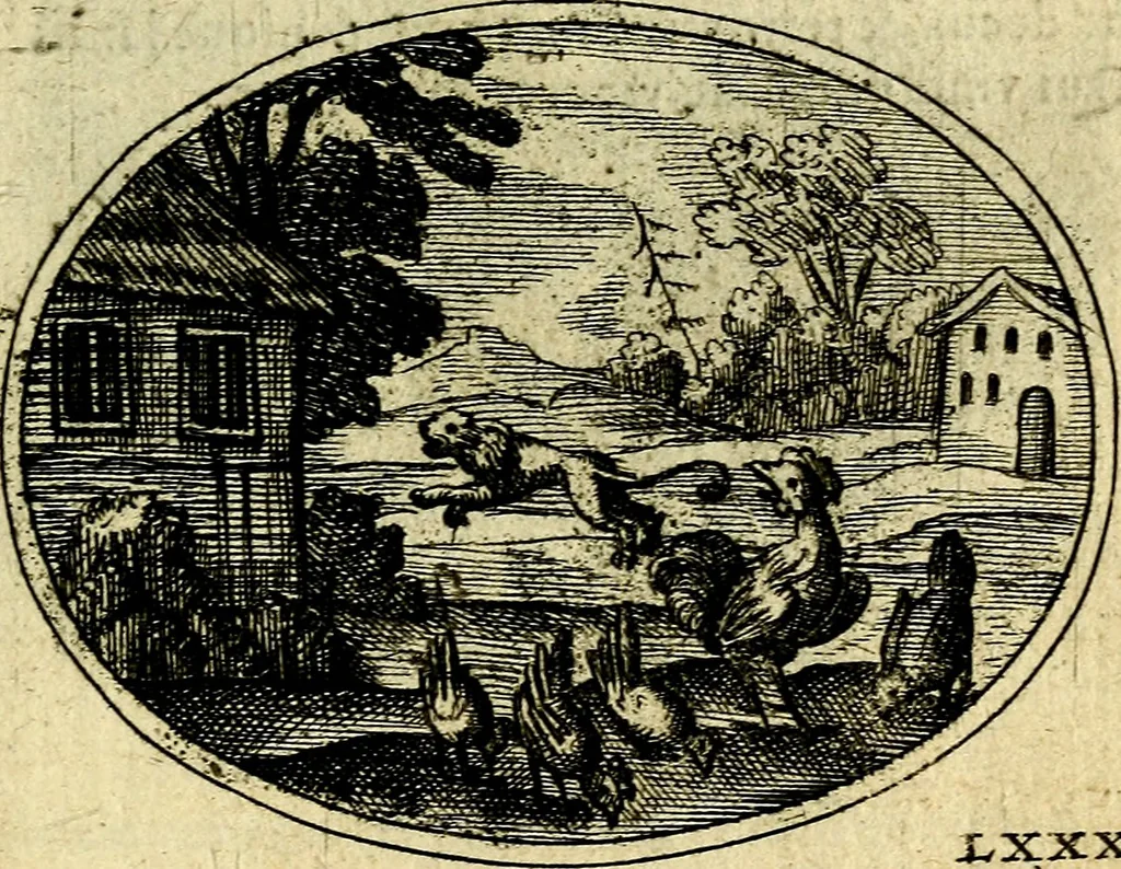 An illustration from Emblemata ethico-politica carmine explicata, 1661, leaf 130