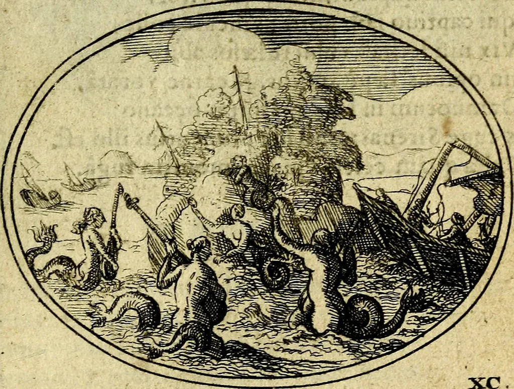 An illustration from Emblemata ethico-politica carmine explicata, 1661, leaf 146