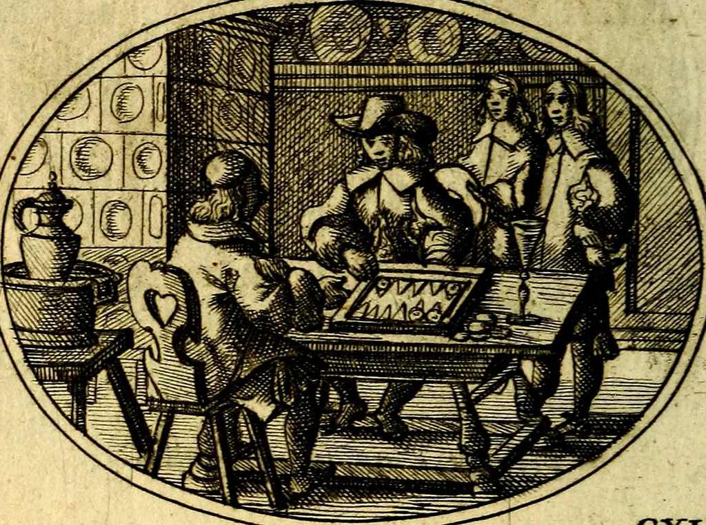 An illustration from Emblemata ethico-politica carmine explicata, 1661, leaf 183