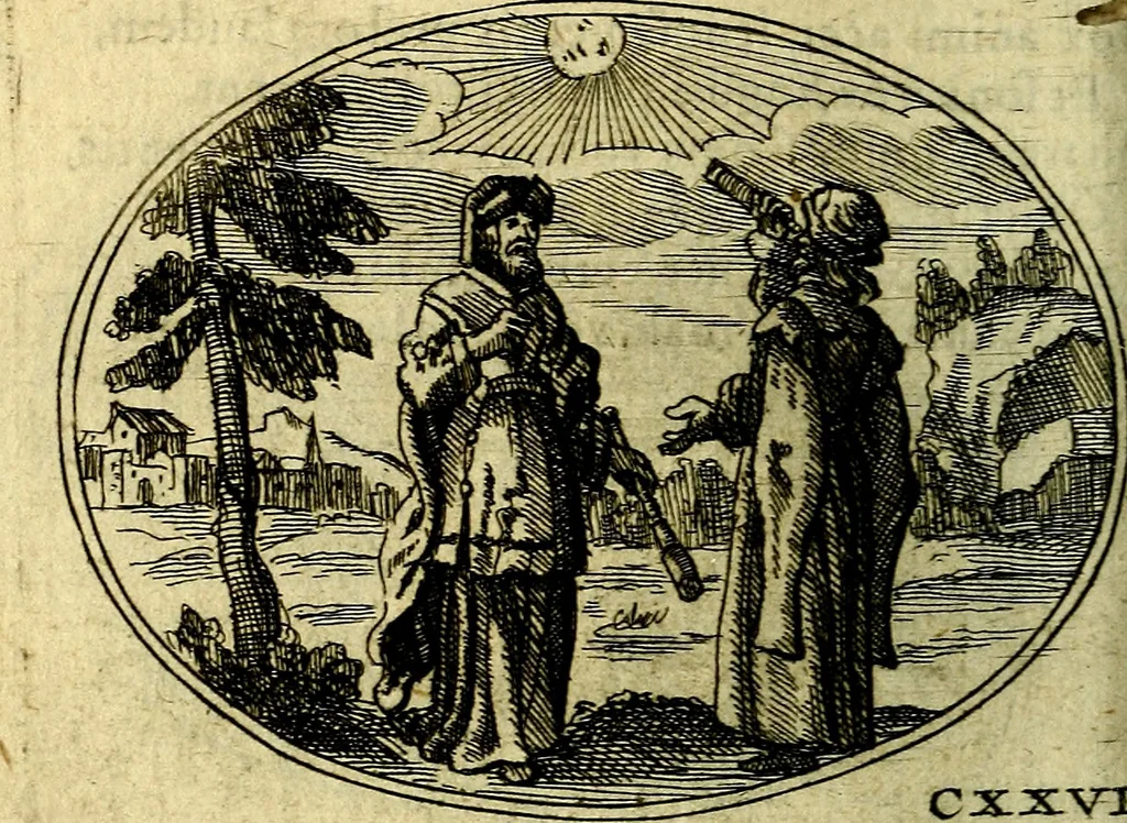 An illustration from Emblemata ethico-politica carmine explicata, 1661, leaf 211