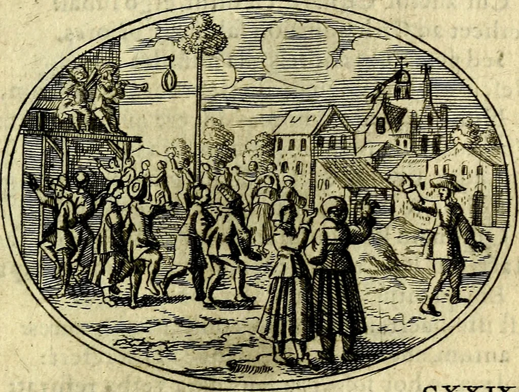 An illustration from Emblemata ethico-politica carmine explicata, 1661, leaf 216