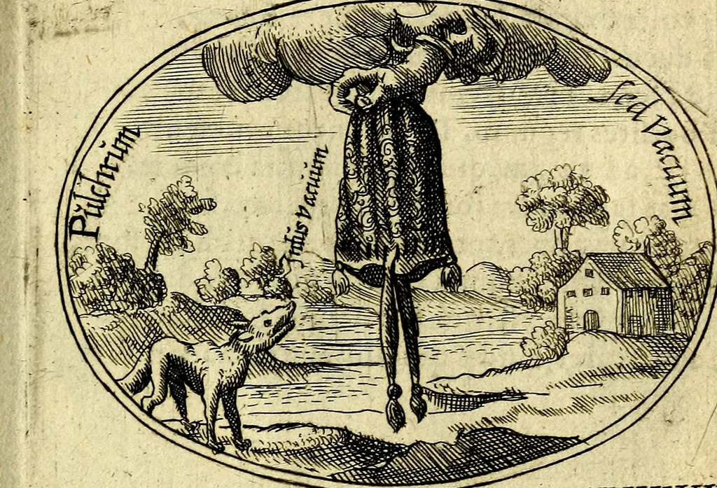 An illustration from Emblemata ethico-politica carmine explicata, 1661, leaf 232