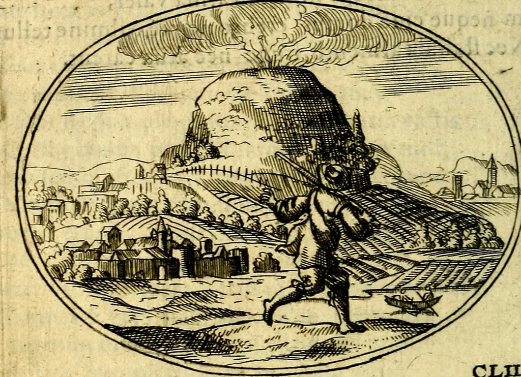 An illustration from Emblemata ethico-politica carmine explicata, 1661, leaf 267