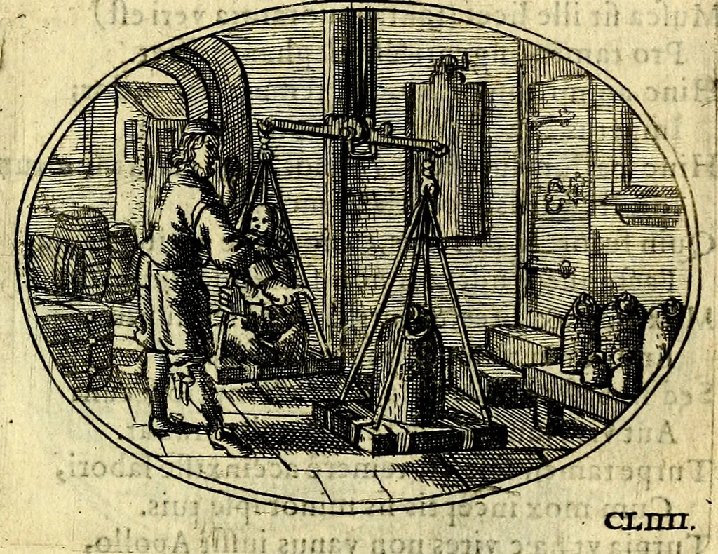 An illustration from Emblemata ethico-politica carmine explicata, 1661, leaf 272