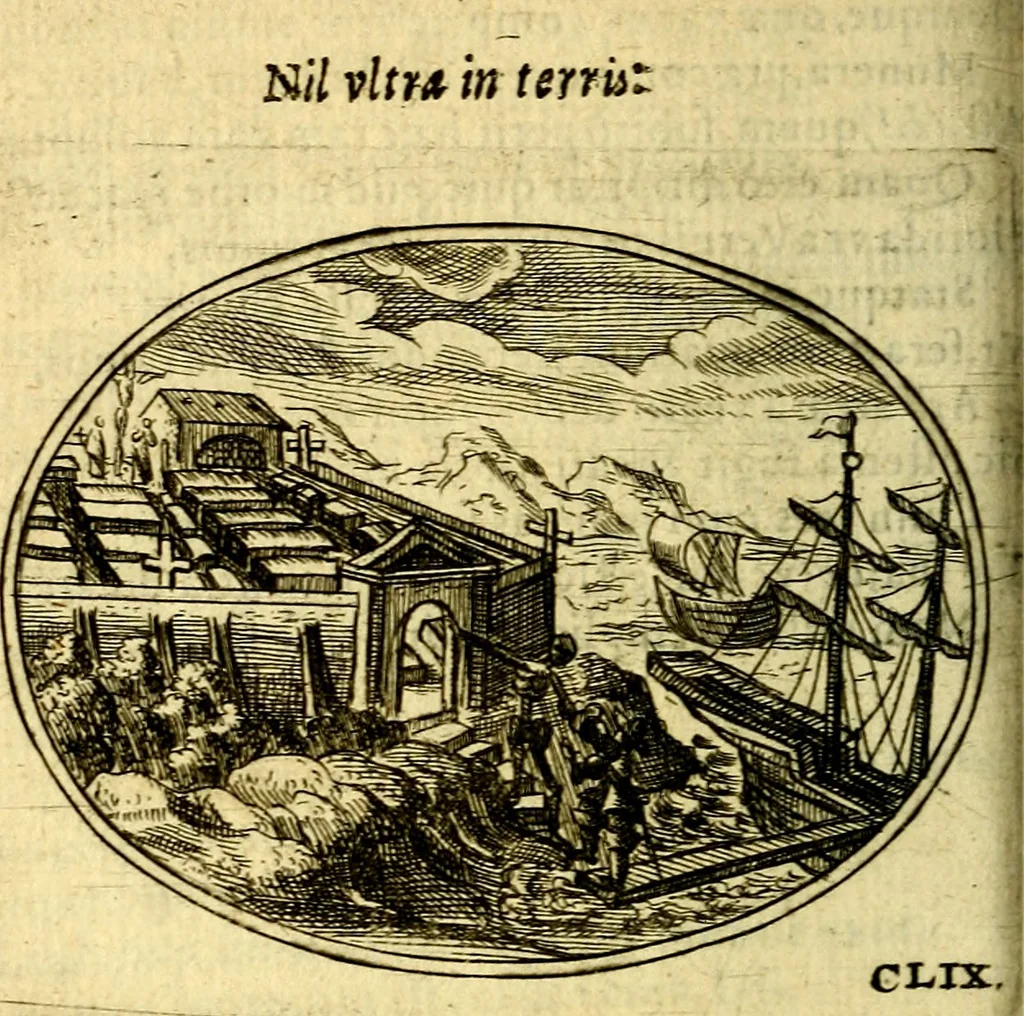 An illustration from Emblemata ethico-politica carmine explicata, 1661, leaf 283