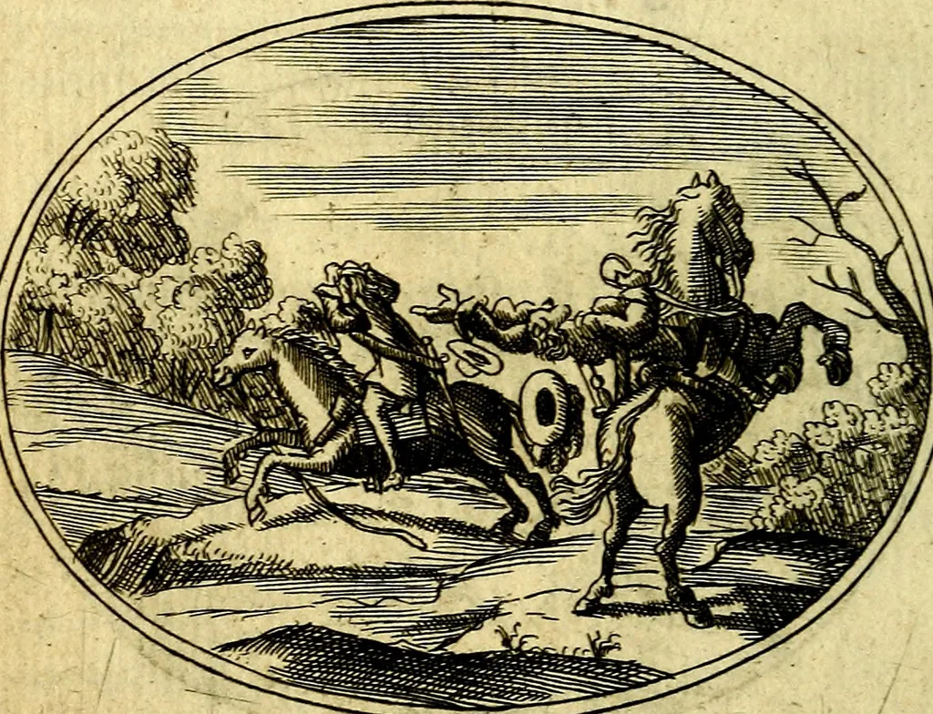 An illustration from Emblemata ethico-politica carmine explicata, 1661, leaf 29