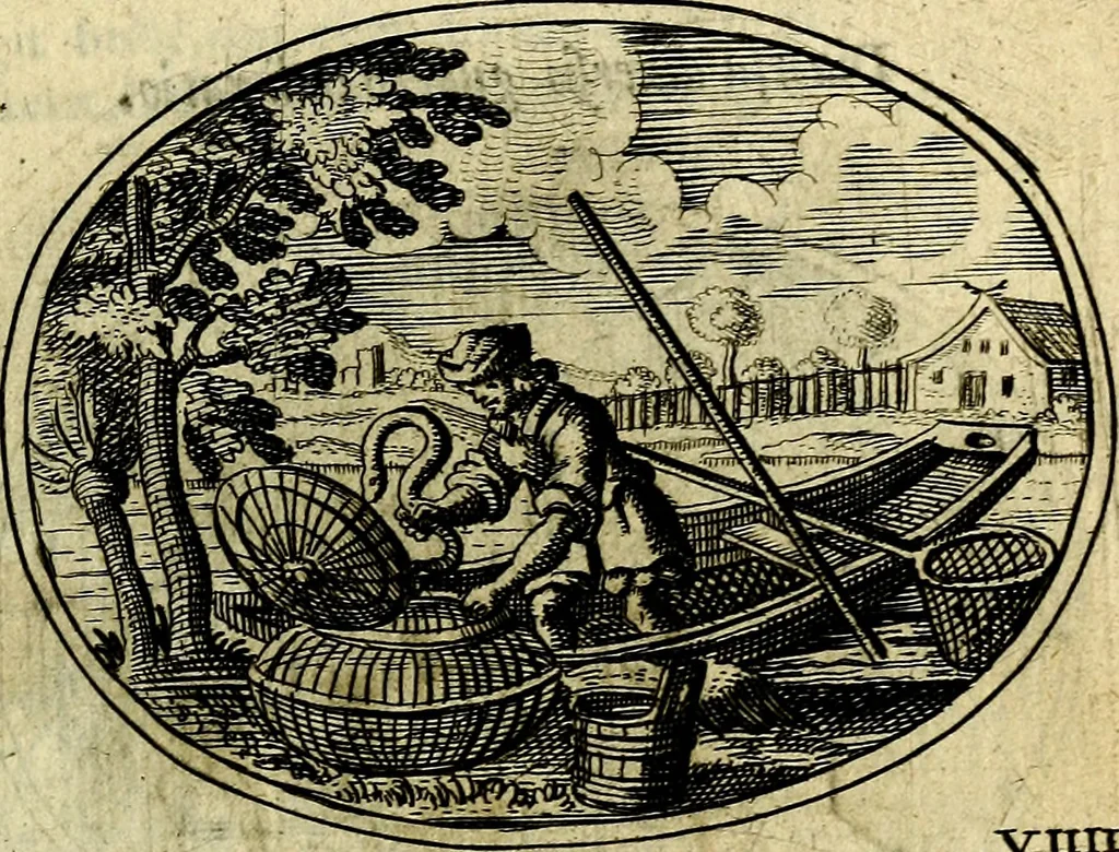 An illustration from Emblemata ethico-politica carmine explicata, 1661, leaf 38