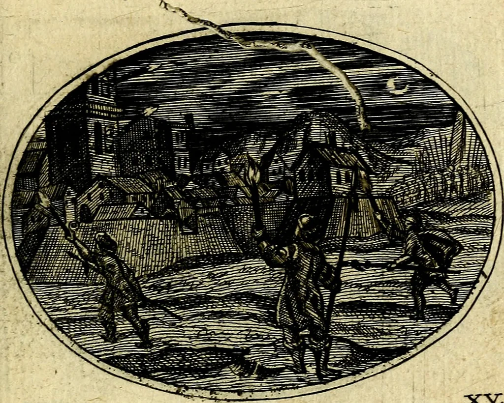 An illustration from Emblemata ethico-politica carmine explicata, 1661, leaf 46